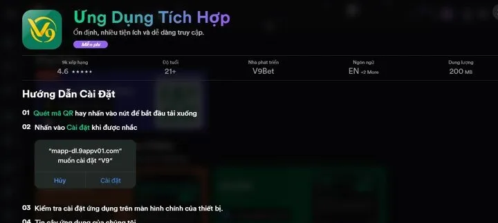 Hướng dẫn cài đặt Ứng dụng cá cược Android/iOS từ A đến Z
