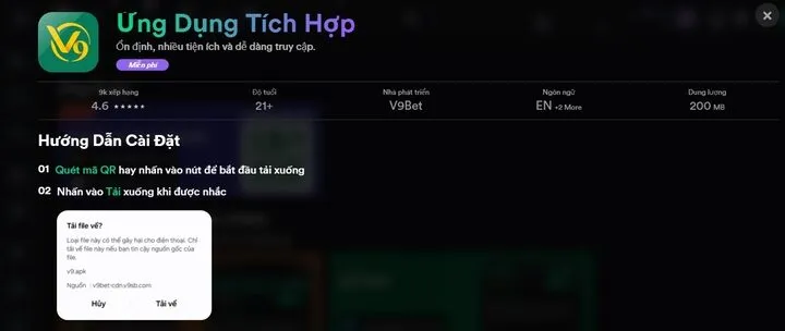 Hướng dẫn cài đặt Ứng dụng cá cược Android/iOS từ A đến Z