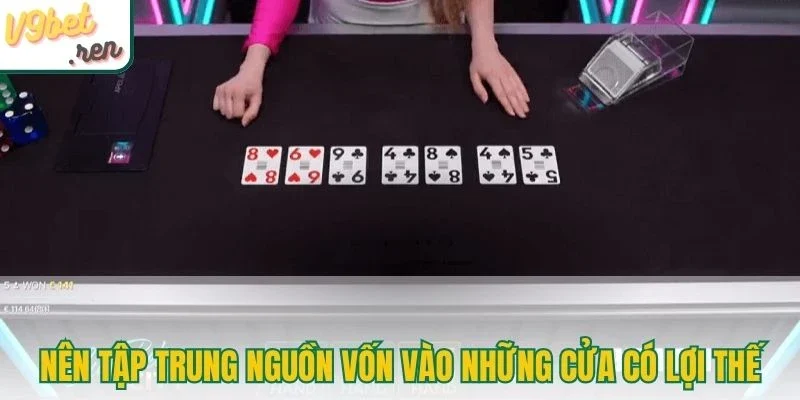 Nên tập trung nguồn vốn vào những cửa có lợi thế