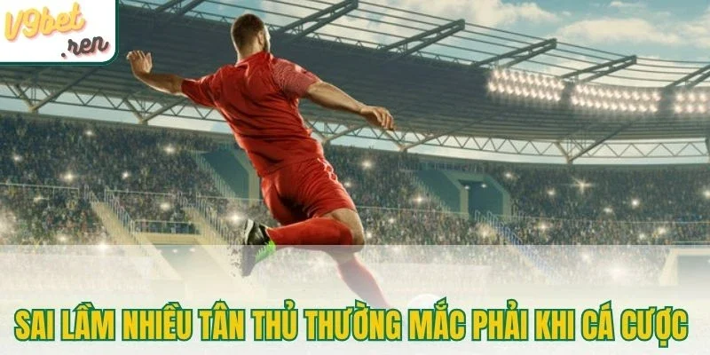 Sai lầm nhiều tân thủ thường mắc phải khi cá cược 