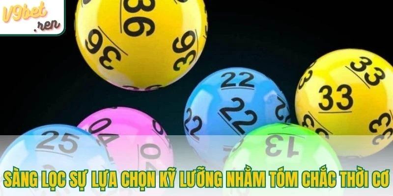 Sàng lọc sự lựa chọn kỹ lưỡng nhằm tóm chắc thời cơ